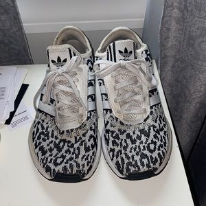 Adidas leopard print sneakers